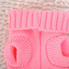 Knitted Dog Sweater – Winter Clothes for Small & Medium Dogs