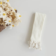 Baby and Girls Lace Trim Leggings Pants