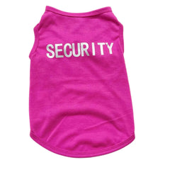 Security Dog Vest 🦴 Funny Summer T-Shirt for Small Dogs & Cats
