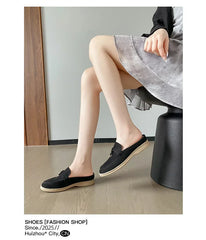 New 2025 Soft Bottom Tassel Lock Buckle High Top Loafers Women's round Toe Mid Heel Comfortable Leather Shoes Leisure Style