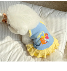 Summer Strap Pet Clothes 🌸 Lightweight Outfit for Small Dogs & Cats