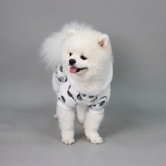 Panda Plush Dog Pajamas – Warm Fleece Winter Onesie for Small Dogs & Puppies