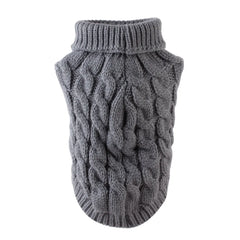 Classic Dog Sweater – Winter Pullover for Small Dogs