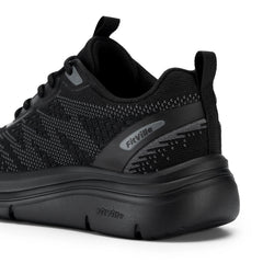 FitVille Women's Shoes Wide Width Walking Casual Shoes Thick Sole Lightweight Sneakers for Swollen Feet Relieve Toe Pain