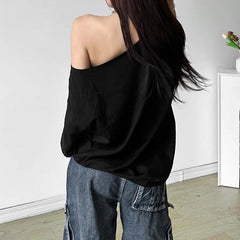 Women’s Casual Letter T-Shirt – Versatile Summer Street Top