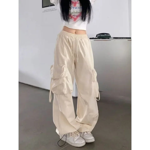 Women’s High-Waisted Vintage Wide-Leg Pants