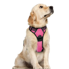 No-Pull Dog Harness – Adjustable Reflective Padded Vest with Handle for Large Dogs