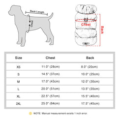 Winter Padded Pet Coat – Warm Jacket for Small & Medium Dogs