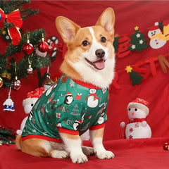 Christmas Dog Outfit – Warm Winter Costume for Small & Medium Dogs