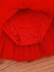 Girls Sequined Ballet Tutu Dress – Professional Dance Costume