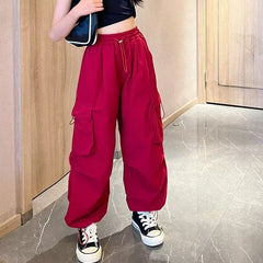 Girls Casual Cargo Pants