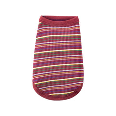 Pink Rib Dog Tank – Soft Shirt Vest for Small Dogs & Chihuahuas