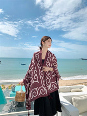 20 Styles Cotton-Linen Beach Sarong Wrap – Women’s Bikini Cover-Up & Summer Scarf