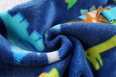 Winter Warm Fleece Dog Jumpsuit – Plush Pajamas for Small Dogs  Description: