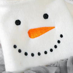 Christmas Snowman Pet Dress – Winter Princess Outfit for Dogs & Cats