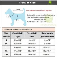 Fleece Warm Pet Clothes – Winter Dog Jumpsuit Pajamas