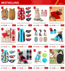 🐾 Leopard Print Winter Dog Jacket – Waterproof Pet Coat for Small Dogs