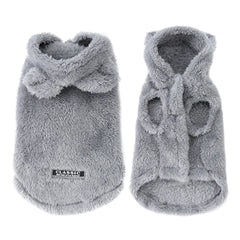 Winter Fleece Pet Hoodie – Warm Sweater Coat for Small & Medium Dogs and Cats