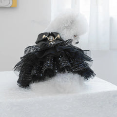 Luxury Black Leather Dog Coat 🖤 Waterproof Autumn/Winter Outfit for Small Pets