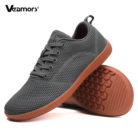 Lightweight Wide Toe Casual Sneakers for Men Women Breathable Mesh Walking Shoes Comfortable Outdoor Running Jogging Shoes