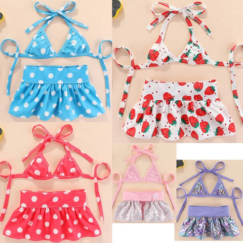 Mermaid Bikini Dog Dress 🧜‍♀️ Fashion Summer Outfit for Small Dogs & Puppies