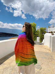 20 Styles Cotton-Linen Beach Sarong Wrap – Women’s Bikini Cover-Up & Summer Scarf