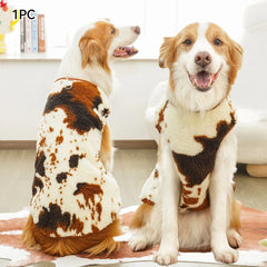 Flannel Winter Pet Pajamas ❄️ Warm Coat for Small to Large Dogs & Cats (M–7XL)