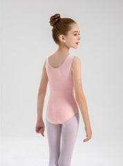 Girl's Basic Short Sleeve Leotard