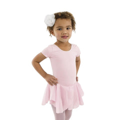 Girl's Short Sleeve Dance Dress