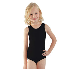Girl's Cotton Tank Leotard