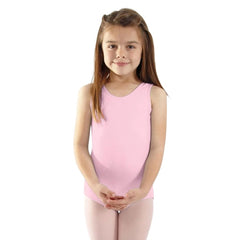 Girl's Cotton Tank Leotard