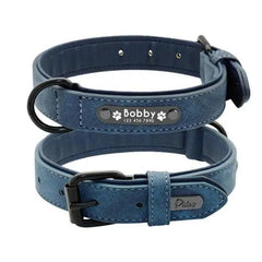 Dogs Collars Personalized Padded Collar Leather Dog Walking Leash For Small Medium Large Dogs Dog Collar and Leash Dog Collar and Leash Leather Padded Dogs Collars Lead Rope
