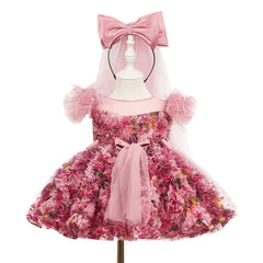 Little Girls Tutu Dress For A First Birthday Celebration