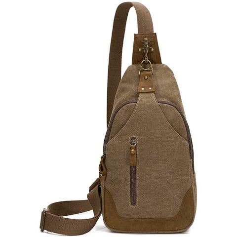 FR Fashion Co. Vintage Canvas Crossbody Sling Bag