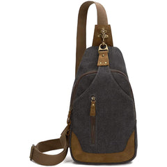 FR Fashion Co. Vintage Canvas Crossbody Sling Bag